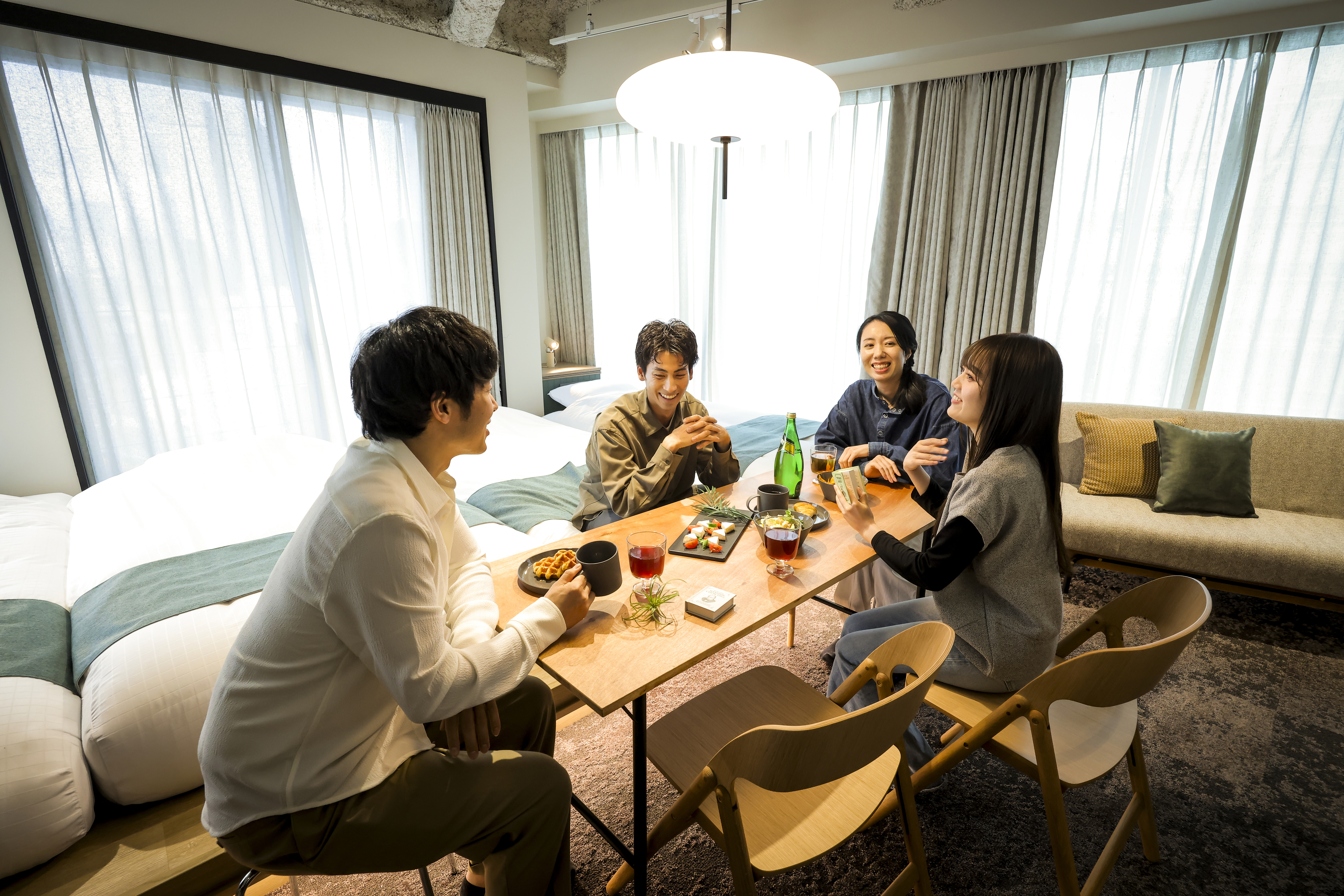 グループでの滞在